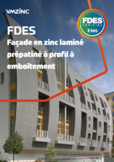 FDES - Facade - Profil à emboîtement - Prépatiné